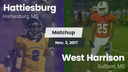Matchup: Hattiesburg High vs. West Harrison  2017