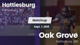 Matchup: Hattiesburg High vs. Oak Grove  2018
