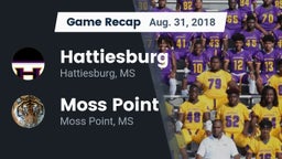 Recap: Hattiesburg  vs. Moss Point  2018