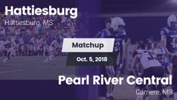 Matchup: Hattiesburg High vs. Pearl River Central  2018