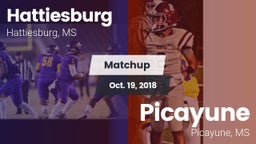 Matchup: Hattiesburg High vs. Picayune  2018