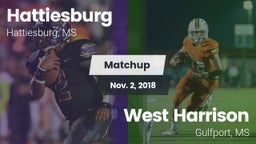 Matchup: Hattiesburg High vs. West Harrison  2018