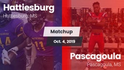 Matchup: Hattiesburg High vs. Pascagoula  2019