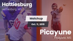 Matchup: Hattiesburg High vs. Picayune  2019