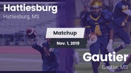 Matchup: Hattiesburg High vs. Gautier  2019