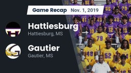Recap: Hattiesburg  vs. Gautier  2019