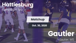 Matchup: Hattiesburg High vs. Gautier  2020