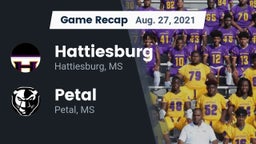 Recap: Hattiesburg  vs. Petal  2021