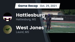 Recap: Hattiesburg  vs. West Jones  2021