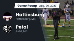 Recap: Hattiesburg  vs. Petal  2023