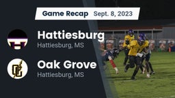 Recap: Hattiesburg  vs. Oak Grove  2023