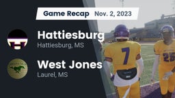 Recap: Hattiesburg  vs. West Jones  2023