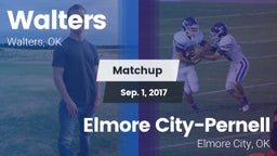 Matchup: Walters  vs. Elmore City-Pernell  2016