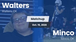 Matchup: Walters  vs. Minco  2020