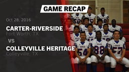 Recap: Carter-Riverside  vs. Colleyville Heritage  2016