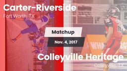 Matchup: Carter-Riverside vs. Colleyville Heritage  2017