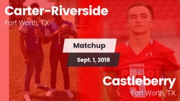 Matchup: Carter-Riverside vs. Castleberry  2018