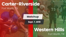 Matchup: Carter-Riverside vs. Western Hills  2018