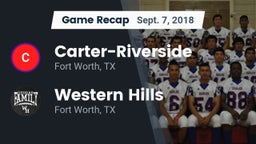 Recap: Carter-Riverside  vs. Western Hills  2018