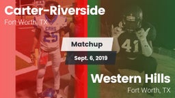Matchup: Carter-Riverside vs. Western Hills  2019