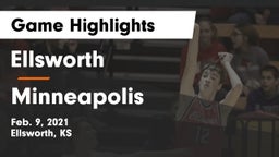 Ellsworth  vs Minneapolis  Game Highlights - Feb. 9, 2021
