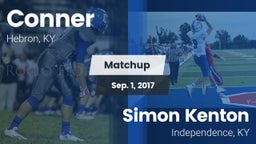 Matchup: Conner  vs. Simon Kenton  2017