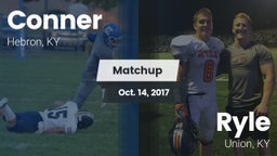 Matchup: Conner  vs. Ryle  2017