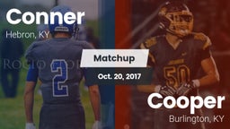 Matchup: Conner  vs. Cooper  2017