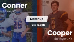 Matchup: Conner  vs. Cooper  2018
