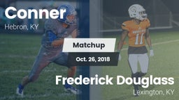 Matchup: Conner  vs. Frederick Douglass 2018