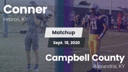 Matchup: Conner  vs. Campbell County  2020