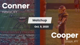 Matchup: Conner  vs. Cooper  2020