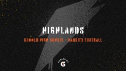 Conner football highlights Highlands