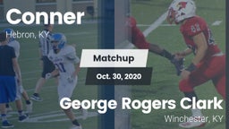 Matchup: Conner  vs. George Rogers Clark  2020