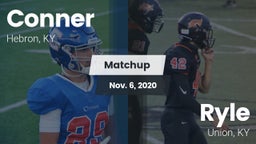 Matchup: Conner  vs. Ryle  2020