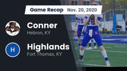 Recap: Conner  vs. Highlands  2020