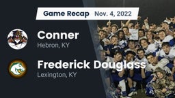 Recap: Conner  vs. Frederick Douglass 2022