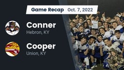 Recap: Conner  vs. Cooper  2022