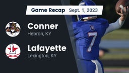 Recap: Conner  vs. Lafayette  2023