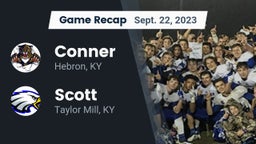 Recap: Conner  vs. Scott  2023