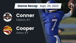Recap: Conner  vs. Cooper  2023