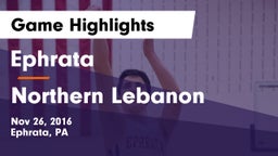 Ephrata  vs Northern Lebanon Game Highlights - Nov 26, 2016