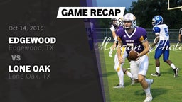 Recap: Edgewood  vs. Lone Oak  2016