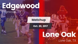 Matchup: Edgewood  vs. Lone Oak  2017