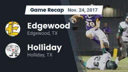 Recap: Edgewood  vs. Holliday  2017