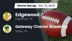Recap: Edgewood  vs. Gateway Charter Academy  2018