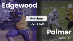 Matchup: Edgewood  vs. Palmer  2020