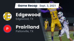 Recap: Edgewood  vs. Prairiland  2021