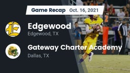 Recap: Edgewood  vs. Gateway Charter Academy  2021