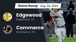 Recap: Edgewood  vs. Commerce  2022